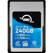 Esranın Dünyası Owc 240GB Atlas Pro Yüksek Performanslı Cfexpress 4.0 Tip A Hafıza Kartı Profesyonel Sınıf, 1850MB/S'YE Kadar Okuma ve 1700MB/S Yazma Hızı