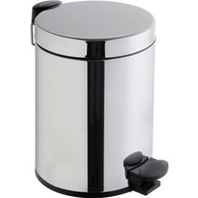 Brf Store Prime Vitra Arkitekta A44012 Çöp Kovası, Yavaş Kapanır, 4,5 L, Parlak Paslanmaz Çelik