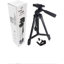 Brf Store Prime Teknosepetim TF-3120 102 cm Cep Telefonu Fotoğraf Makinesi Tripod + Telefon Tutacağı Siyah