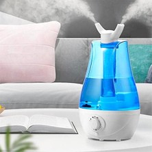 Brf Store Prime Ezere Qtum9 Çift Sprey Ultrasonik Hava Nemlendirici 3.5l Beyaz