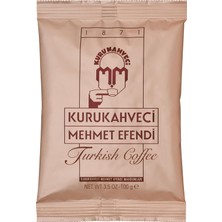 Brf Store Prime Kurukahveci Mehmet Efendi Türk Kahvesi 100G | Cezve, Zengin Aroma, Orta, Vegan, Glutensiz, 187