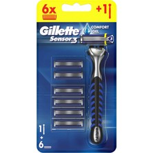 Esranın Dünyası Gillette Sensor3 Tıraş Makinesi Plus 6 Bıçak