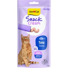 Esranın Dünyası Gimcat Snack Cream Chicken Kedi Ödülü 6X15GR