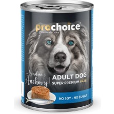 Esranın Dünyası Prochoice Yetişkin Köpekler Için, Sardalya ve Hamsi Balıklı Ezme, 400 G x 12 Adet