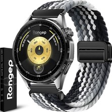 Brf Store Prime Rongep Huawei ile Uyumlu Örgü Loop 22MM Kordon Gt6/gt6 Pro/gt5/gt5 Pro/gt4/gt3/gt3 Pro 46MM Iç