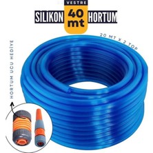 Takaz Global 40 Metre Silikonlu Bahçe Hortumu Sulama Aparatı Hediyeli 712343 P1108425S9592