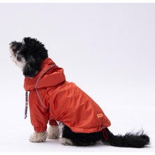 Brf Store Prime Pawstar Pluvia Içi Polar Küçük Irk Köpek Yağmurluğu Turuncu (X-Large)