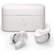 Esranın Dünyası Epos Adapt E1 Kablosuz Kulaklık, Beyaz, Anc Hibrit, Bluetooth, Multi-Point, Microsoft Teams & Sertifikalı iPhone 50H Pil, Kablosuz Şarj, Usb-C Dongle, Ipx5 Su Geçirmez