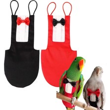 Esranın Dünyası Bolivia's Kuş Bezi, 2'li Paket Xl Boy Yıkanabilir Premium Uçuş Kıyafeti, Papağan ve Muhabbet Kuşları Için Nefes Alabilir Konforlu Tasarım