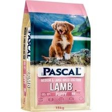 Esranın Dünyası Pascal Kuzulu Orta ve Büyük Irk Yavru Köpek Maması15 kg