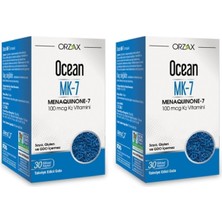Brf Store Prime Orzax Ocean Vitamin K2 (Mk-7) 30 Hard Kapsül (2 Paketi)