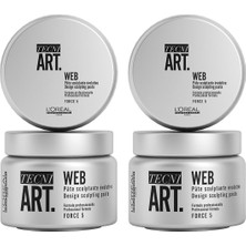 Esranın Dünyası Loreal Professionnel Paris Tecni Art Web Doku Veren Şekillendirici Macun 150 ml 2 Adet