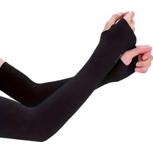 Brf Store Prime Uv Güneş Koruyucu Sporcu ve Kurye Kolluğu Esnek Likralı Kol Kılıfı Siyah - FC1250