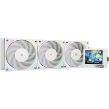 Esranın Dünyası Thermalright Mjolnir Vision 360 White Argb 360MM Intel-Amd Uyumlu Işlemci Sıvı Soğutucu