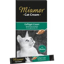Esranın Dünyası Miamor Cream Tavuklu Kedi Ödülü 6X15 G