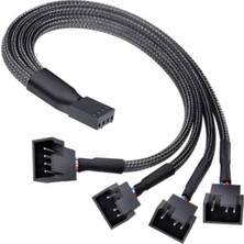 Esranın Dünyası Fan Çoğaltıcı Kablo 4 Lü Fan Çoğaltıcı Fan Çoklayıcı 4 Port