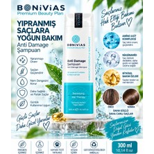 Bonivias Onarıcı , Nemlendirici Saç Şampuanı Niacinamide , Çay Ağacı Yağı, Üzüm Çekirdeği Ekstraktı, Amino Asit Kompleksi, At Kestanesi Ekstraktı içerikli Sülfatsız
