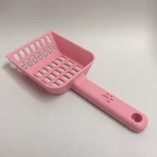 Brf Store Prime Kedi Kumu Küreği – 3D Baskı Geniş Hazneli Eleme Küreği-Pembe