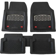 Brf Store Prime Peugeot Ile Uyumlu 207 Ile Uyumlu Universal Derin Havuzlu Paspas Krom Karbon