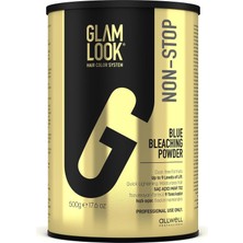 Brf Store Prime Glamlook Non-Stop | Mavi Toz Açıcı 500 Gr. | Profesyonel Yüksek Açma Gücü | Zarar Vermeyen Nem
