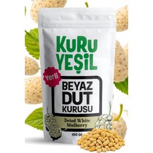 Brf Store Prime Kuru Yeşil Doğal Beyaz Dut Kurusu 150 gr - Şekersiz ve Katkısız, Geleneksel Yöntemlerle Kurutu