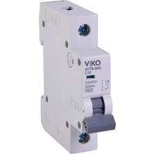 Esranın Dünyası Viko 4VTB-1C10 Otomatik Sigorta 4,5ka C Tipi 1 Kutup 10A