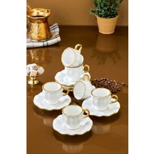 Yumuk Shop 6 Lı Hatır Seri Kahve Fincan Takımı