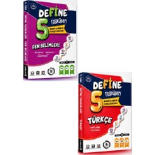 Fi Yayınları 5. Sınıf Türkçe + Fen Bilimleri Define Fasikül Seti