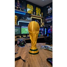 Hobifabrik Atölye Dünya Kupası 37 cm Birebir Orijinal Boyut 3D Baskı Figür - Fıfa World Cup Kupa