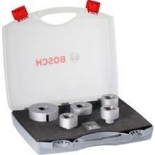 Esranın Dünyası Bosch 5 x Pro Ceramic Dry Diamond Core Cutter Set X-Lock ve Küçük Açılı Taşlama Makineleri Için (Fayans, Sert Fayanslar, Çap 20,0, 25,0, 35,0, 51,0, 68,0 Mm, Profesyonel Aksesuar, Küçük Açılı Taşlama