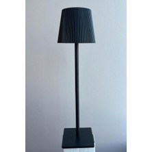 Esranın Dünyası Acar Dekoratif Siyah Masa Lambası - 39 cm ACR-492