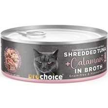 Esranın Dünyası Prochoice Tuna Shredded Tahılsız, Hipoalerjenik, Tiftiklenmiş Tuna Balıklı & Kalamarlı Yaş Kedi Maması 70 gr