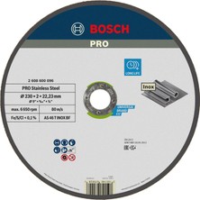 Esranın Dünyası Bosch Professional Accessories 2608600096 Schleifzubehoer Kesme Diski 230 x 2 mm Düz Ino x