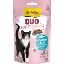 Esranın Dünyası Gimcat Duo Soft Snacks With Salmon & Trout Kedi Ödülü 50 gr