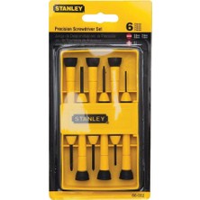 Esranın Dünyası Stanley Tools 6 Parça Hassas Tornavida Seti, Siyah/sarı