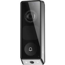 Esranın Dünyası Ezvız Cs - Ep8 Ultra Kapı Görüntüleyici, 6 Mp + 2 Mp Dual Kamera Sistemi, 162° Ultra Geniş Görüş Açısı, Çift Yönlü Görüntülü ve Sesli Görüşme, Pre-Roll Video Kayıt Özelliği, IP65