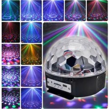Esranın Dünyası Gold Mgc-90 Sahne LED Küre Işık 6x3 Watt Rgb Renkli