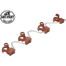 ARC-PART Kumtel Luxell Ocak Çakmak Switch - 4'lü Ateşleme Zinciri