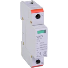 Esranın Dünyası Viko Vsp-1/40/c Modüler Parafadur 40KA 1kutup C Tip