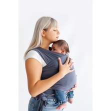 Esranın Dünyası Tinytrek Pamuklu Esnek Wrap Sling- Bebek Taşıma Şalı-Bebeklere Uygun Premium Kumaş