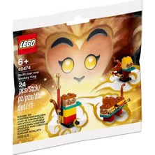 Esranın Dünyası LEGO Monkie Kid 40474 Build Your Own Monkey King