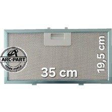 ARC-PART Teka ATV60 Tel Filtre 35X19,5 cm Alüminyum Filtre