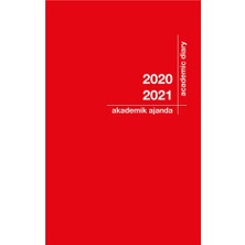 Esranın Dünyası 2020-2021 Akademik Ajanda Kırmızı