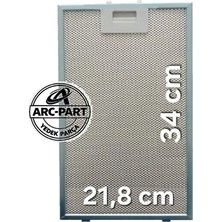 ARC-PART Teka Atv 90 Alüminyum Filtre 21,8X34 cm Tel Filtre