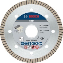 Esranın Dünyası Bosch Professional Accessories Best Serisi Seramik Için, Extra Temiz Kesim Turbo Segman Elmas Kesme Diski 115 mm