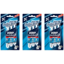 Esranın Dünyası Derby Samurai 3 Platinum 3'lü Blister x 3 Adet