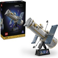 Esranın Dünyası LEGO Icons Hubble Uzay Teleskobu 11382 - Yetişkin Kadınlar ve Erkekler Için Aslına Uygun Detaylar ile Stand ve Bilgi Levhası Içeren Dekoratif Model Yapım Seti, Yaratıcı Hediye Fikri (1252 Parça)