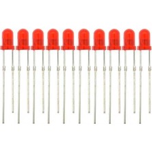 Esranın Dünyası Sanec Kırmızı LED - 3mm - 10 Adet