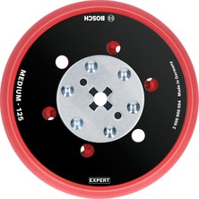 Esranın Dünyası Bosch Expert Gex 34-125 Için Yedek Zımpara Taban 125 mm Orta Sert