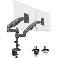 Brf Store Prime North Bayou Nb H180 Çift Kol 17-35 Inch Amortisörlü 2-9 kg Profosyonel Monitör Standı